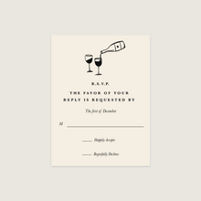 Load image into Gallery viewer, Semi-Custom RSVP Card | Choose Your Design