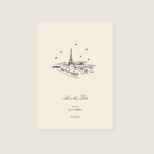 Load image into Gallery viewer, Semi-Custom Save the Date | Paris
