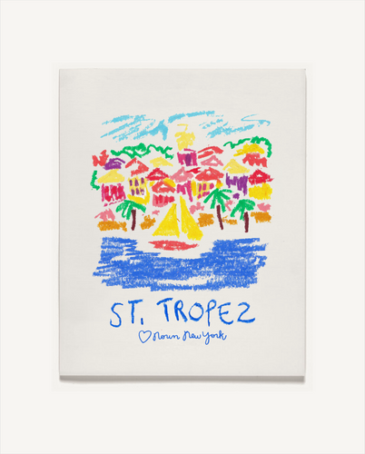 St. Tropez Artist Print