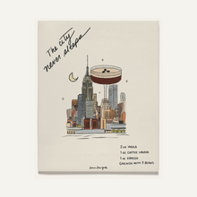Load image into Gallery viewer, City Cocktail Series | The City Never Sleeps Artist Print