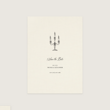 Load image into Gallery viewer, Semi-Custom Save the Date | Candlesticks