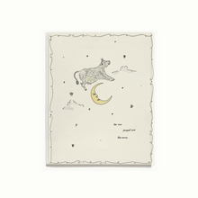 Load image into Gallery viewer, Nursery Art | The Cow Jumped Over the Moon, Artist Print