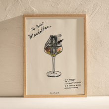Load image into Gallery viewer, City Cocktail Series | The Perfect Manhattan Artist Print
