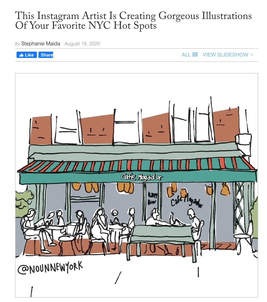 Noun New York Guest of A Guest Feature