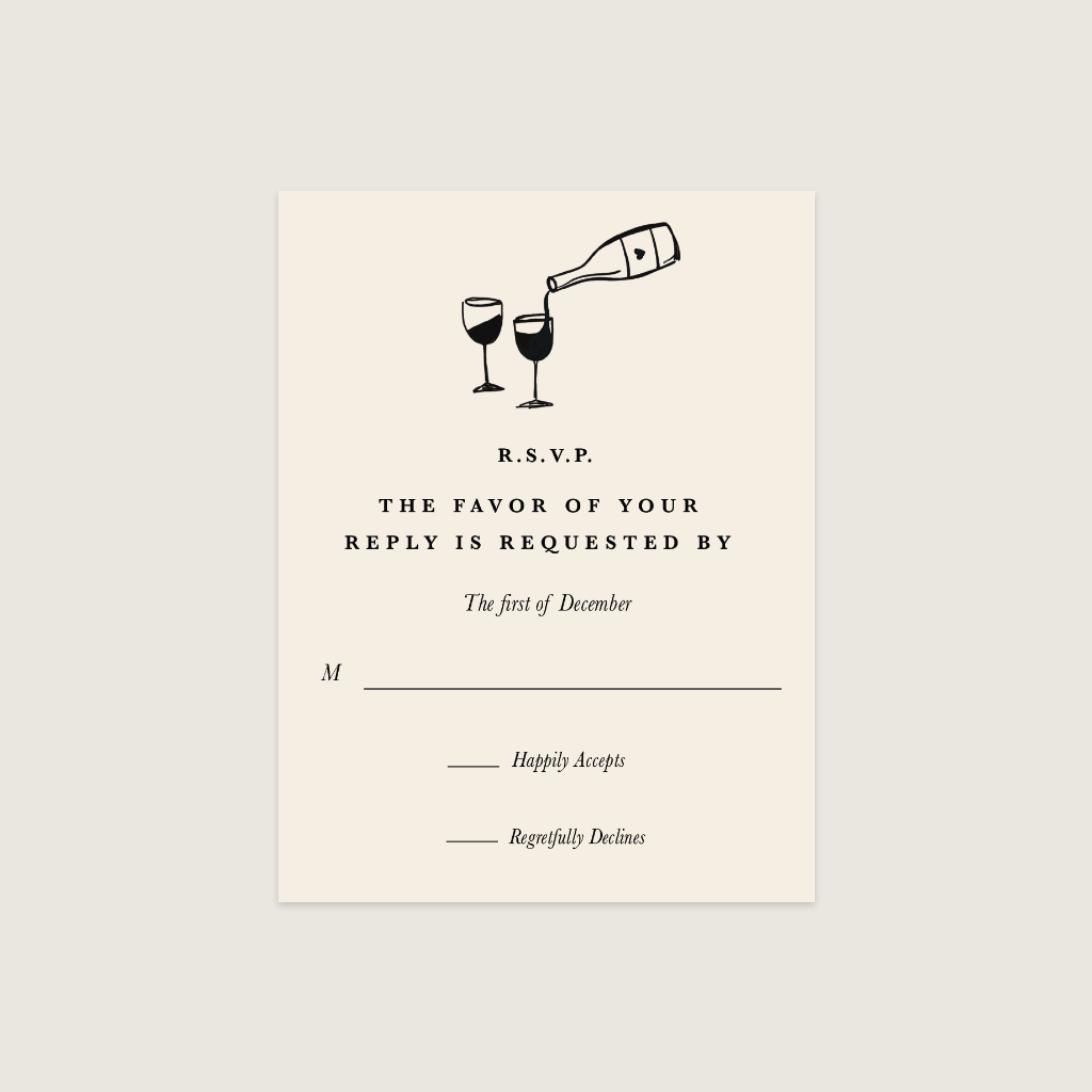 Semi-Custom RSVP Card | Choose Your Design