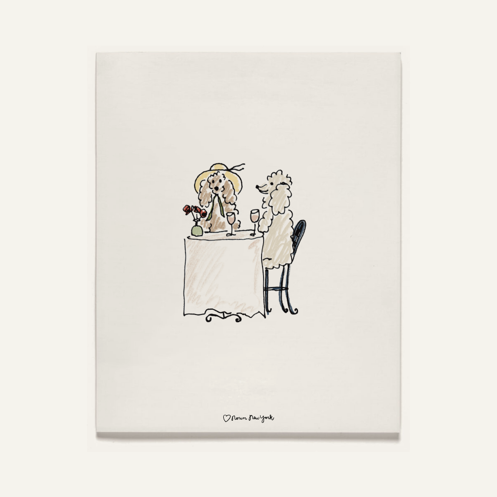 Dining Dogs | Poodles & Wine