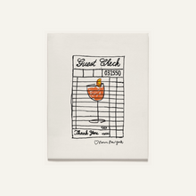 Load image into Gallery viewer, Aperol Spritz Guest Check Art Print