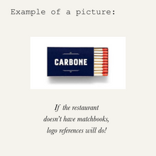 Load image into Gallery viewer, Custom Matchbook Print