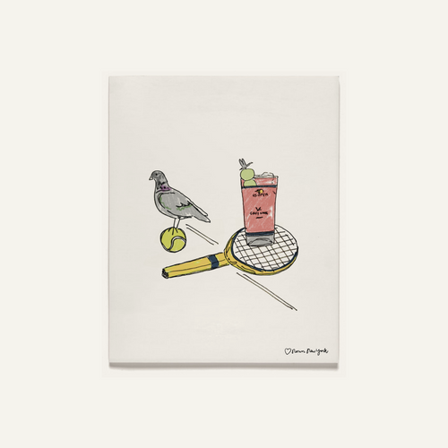 Limited Edition US Open Print – NYC Tennis Art