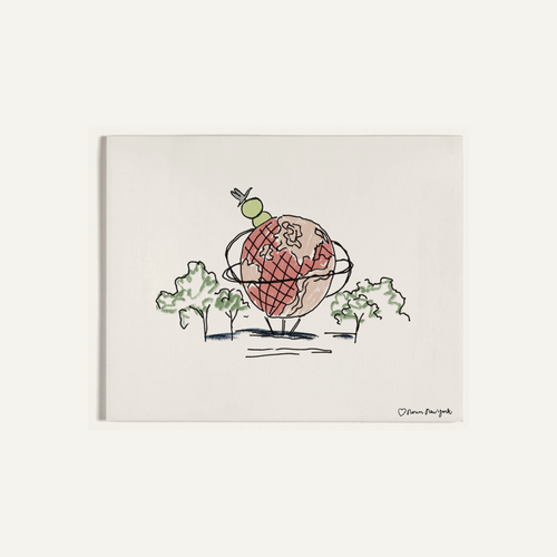Limited Edition US Open Print – Unisphere, NYC Tennis Art
