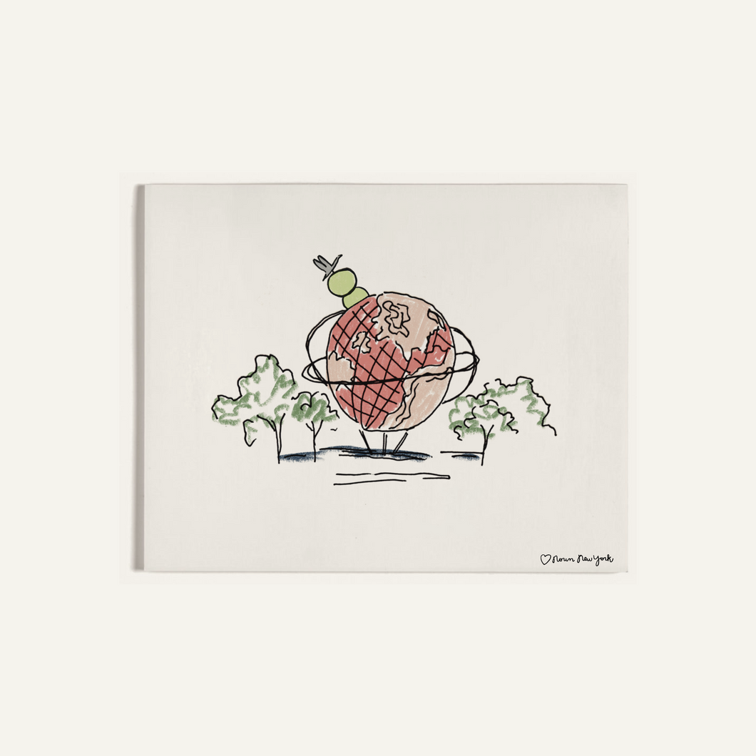 Limited Edition US Open Print – Unisphere, NYC Tennis Art