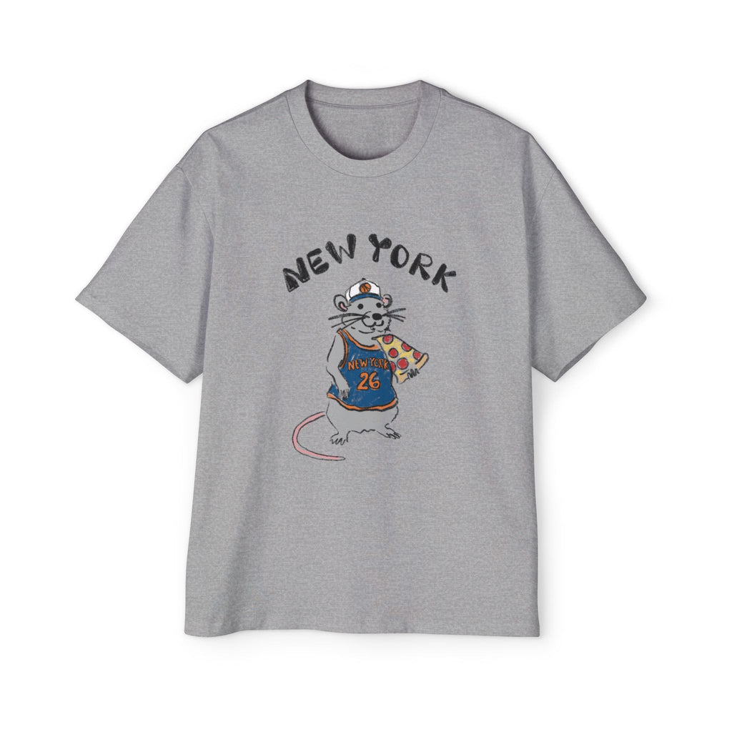 New York Pizza Rat Oversized Tee