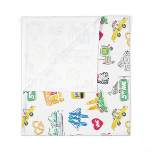 NYC Baby Swaddle Blanket