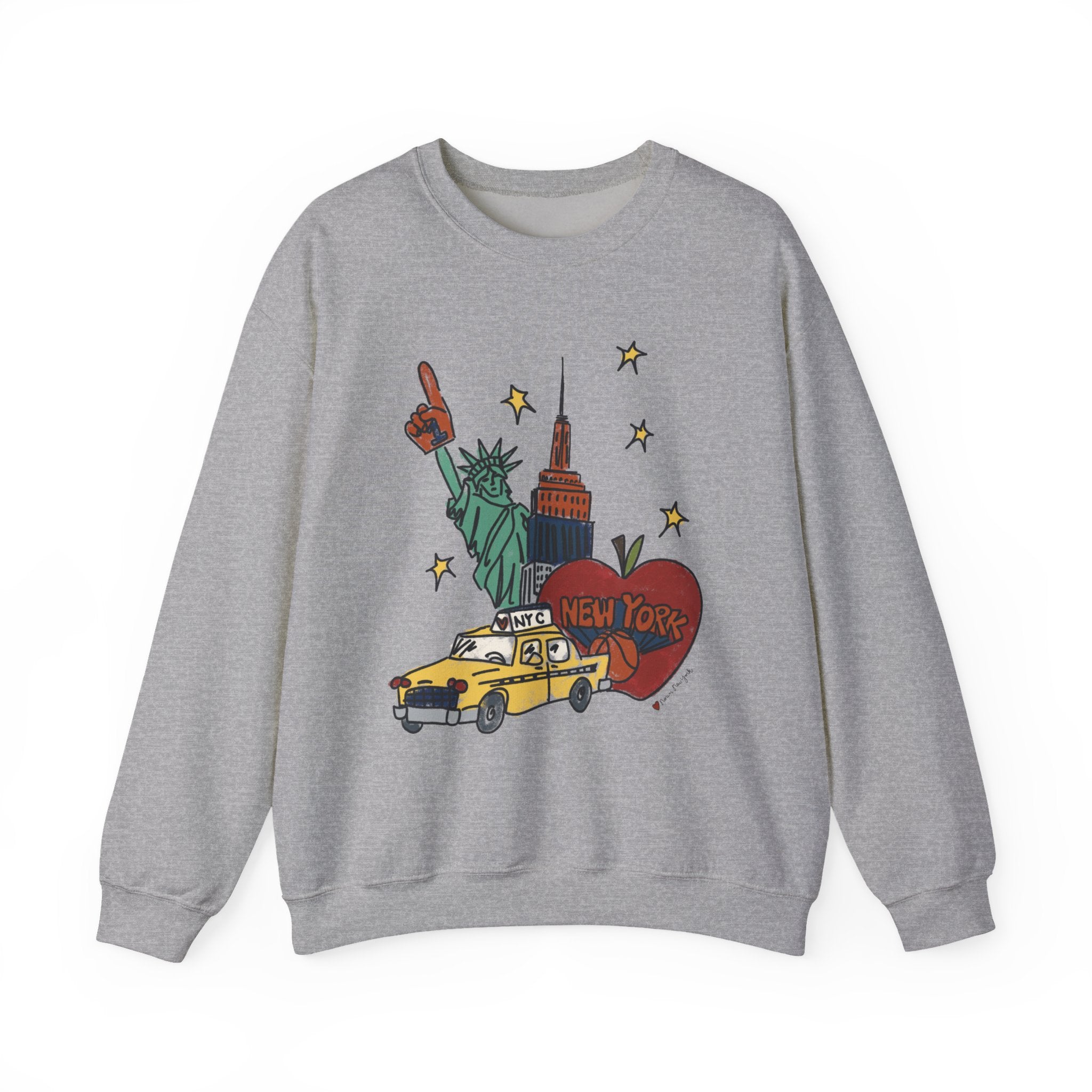 Orange & Blue NYC Sweatshirt