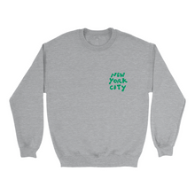 Load image into Gallery viewer, New York City Illustrated Crewneck in Green