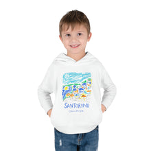 Load image into Gallery viewer, Toddler Pullover Santorini Fleece Hoodie