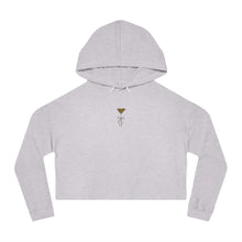 Load image into Gallery viewer, Extra Dirty Martini with a Bow Cropped Hooded Sweatshirt