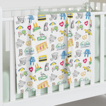 Load image into Gallery viewer, NYC Baby Swaddle Blanket