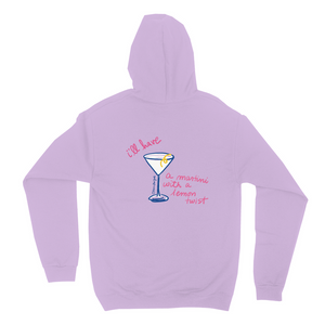 Made with Love, Martini, Lemon Twist Hoodie