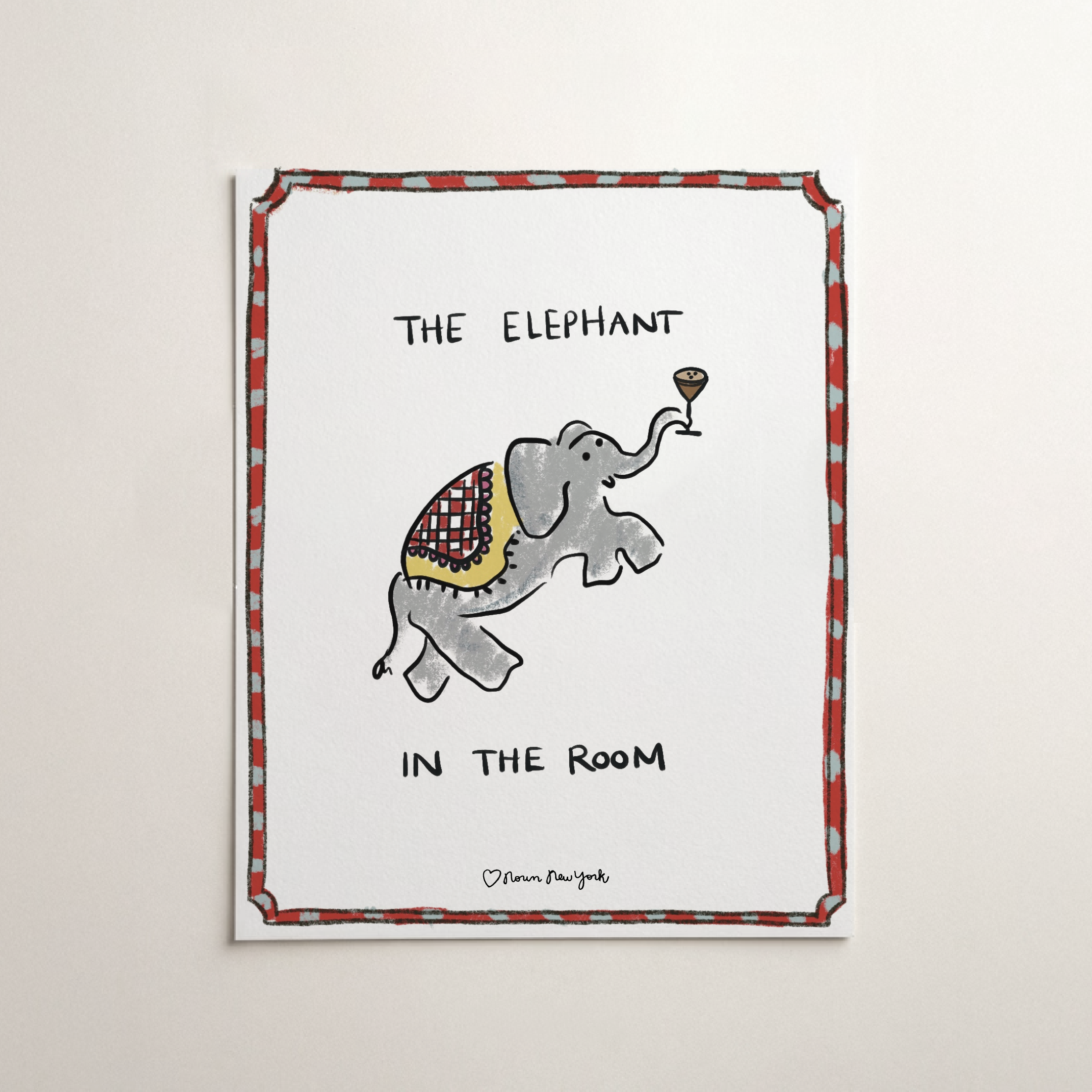 Elephant in the Room Wall Art