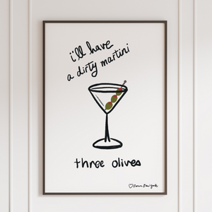 Made With Love, Martini Poster