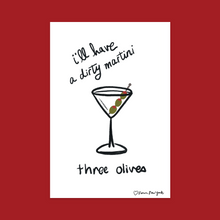 Load image into Gallery viewer, Made With Love, Martini Poster