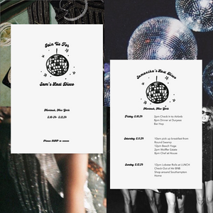 Last Disco Bachelorette Bundle- DIGITAL TEMPLATE*