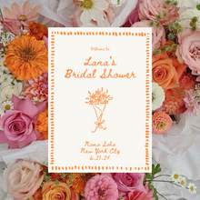 Load image into Gallery viewer, Floral Themed Bridal Shower Bundle- DIGITAL TEMPLATE*