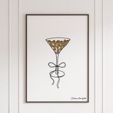 Load image into Gallery viewer, The Martini Bow Print