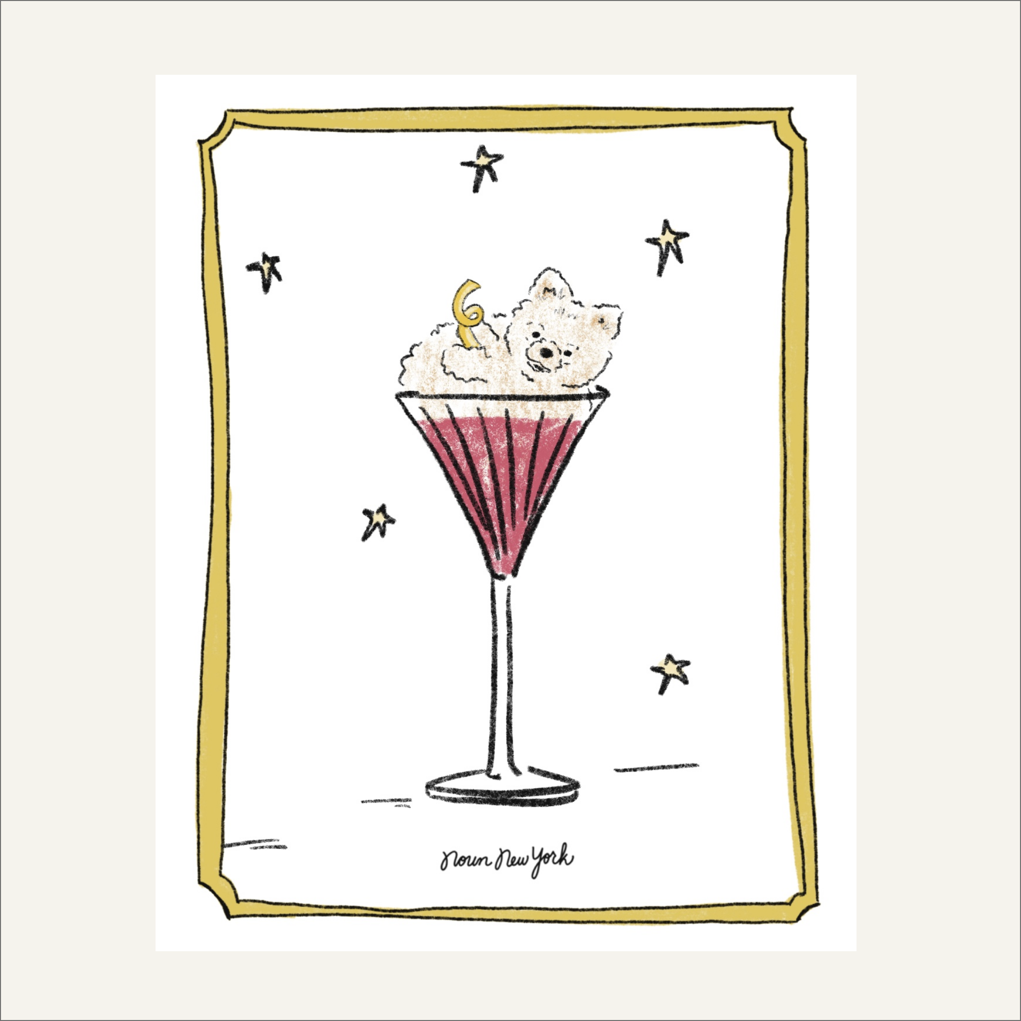 Pawfect Cocktail  | Pomeranian with a Twist