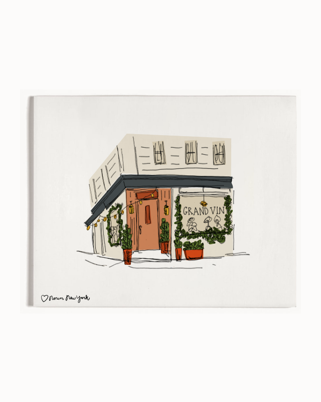 Grand Vin Hoboken Artist Print