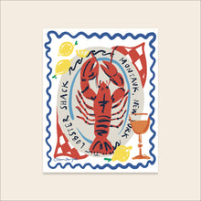 Load image into Gallery viewer, Montauk, The Hamptons Lobster Print