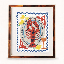 Load image into Gallery viewer, Montauk, The Hamptons Lobster Print