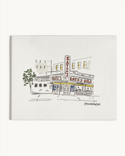Katz's Deli Lower East Side Print