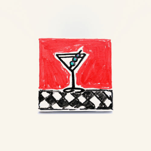 Mini Martini Canvas