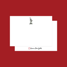 Load image into Gallery viewer, Statue of Liberty Martini Notecard