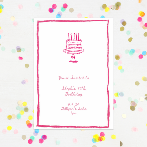 Birthday Party- DIGITAL TEMPLATE*