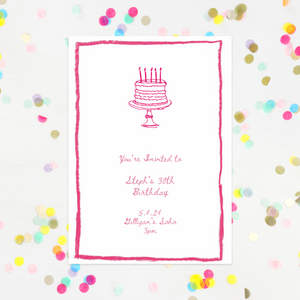 Birthday Party- DIGITAL TEMPLATE*