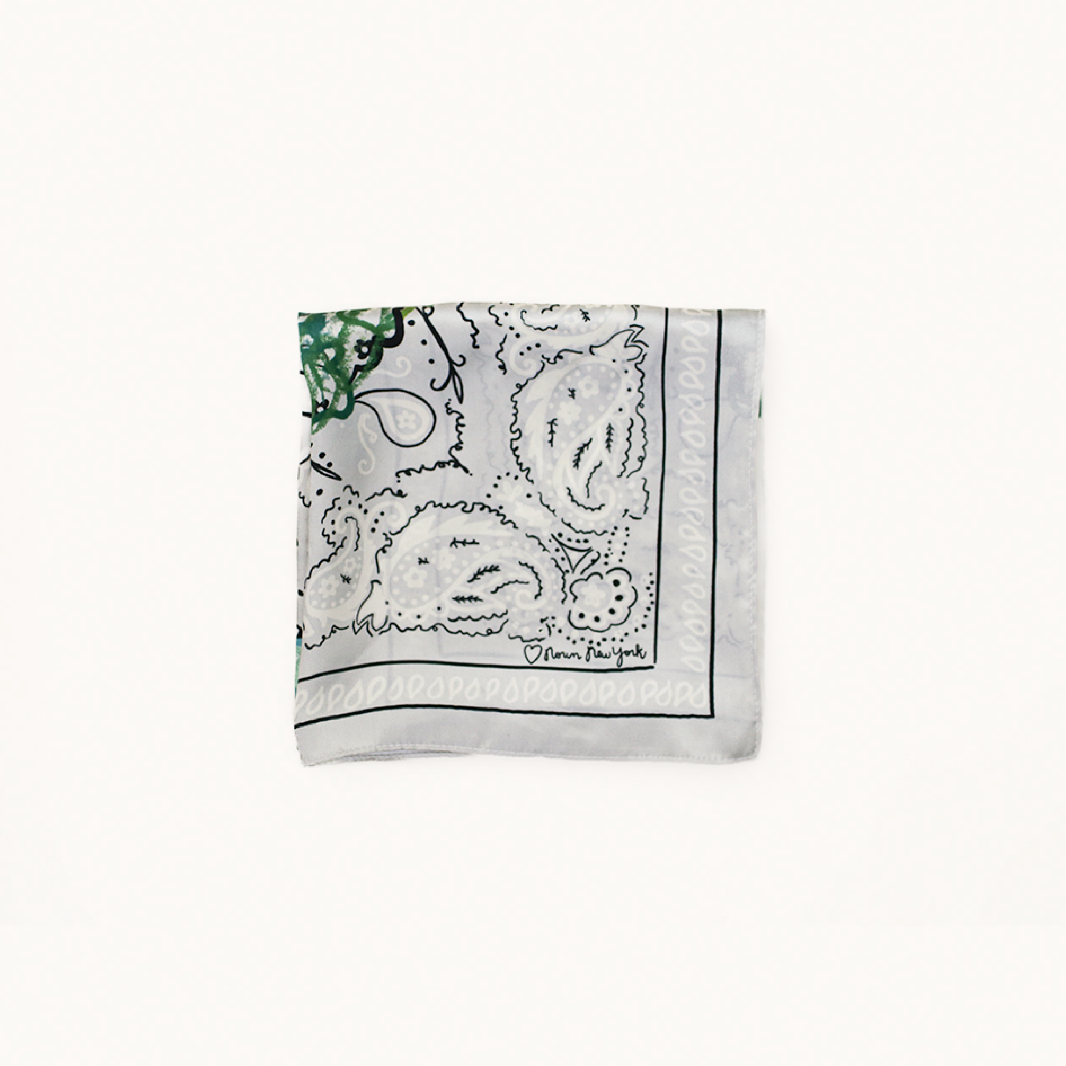 Concrete Jungle Silk Scarf