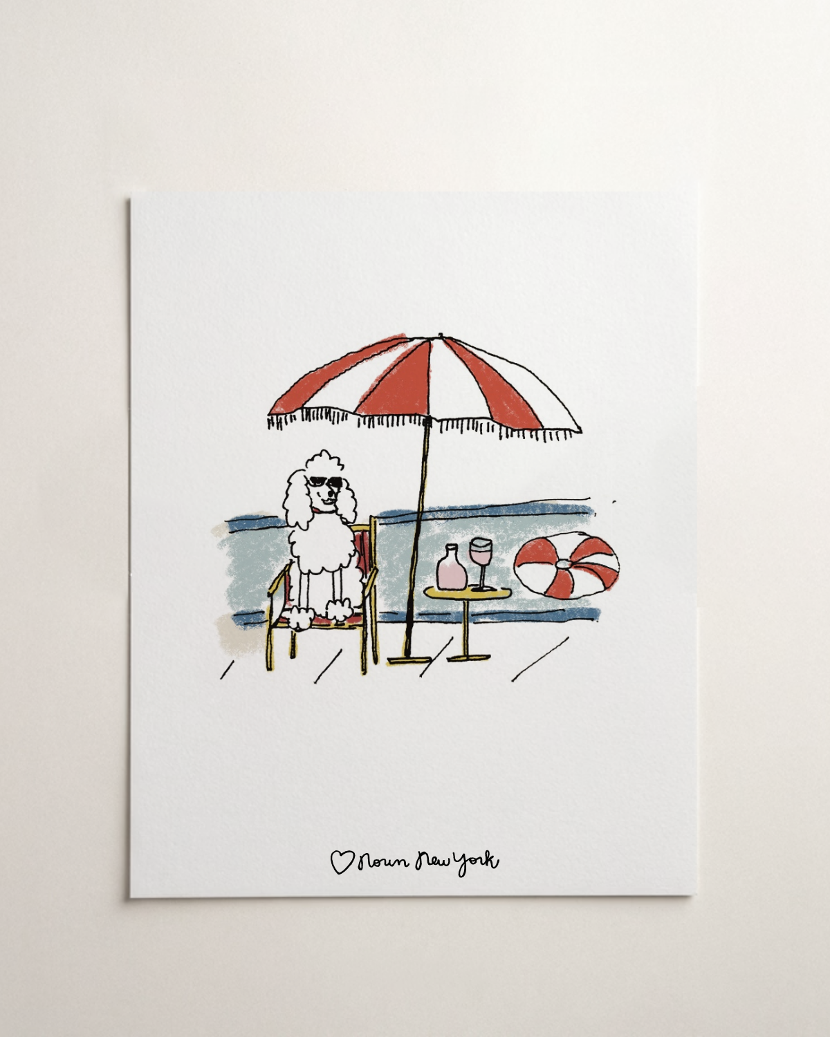 Dining Dogs | Poolside Poodle