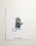 NYC Basketball | Pizza Rat Print