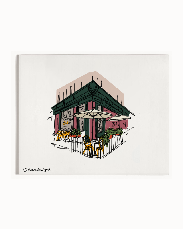 Zack's Hoboken Artist Print