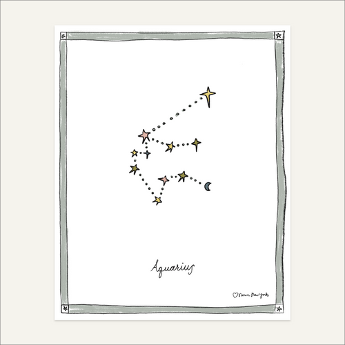 The Zodiac Collection | Aquarius (January 20 – February 18)