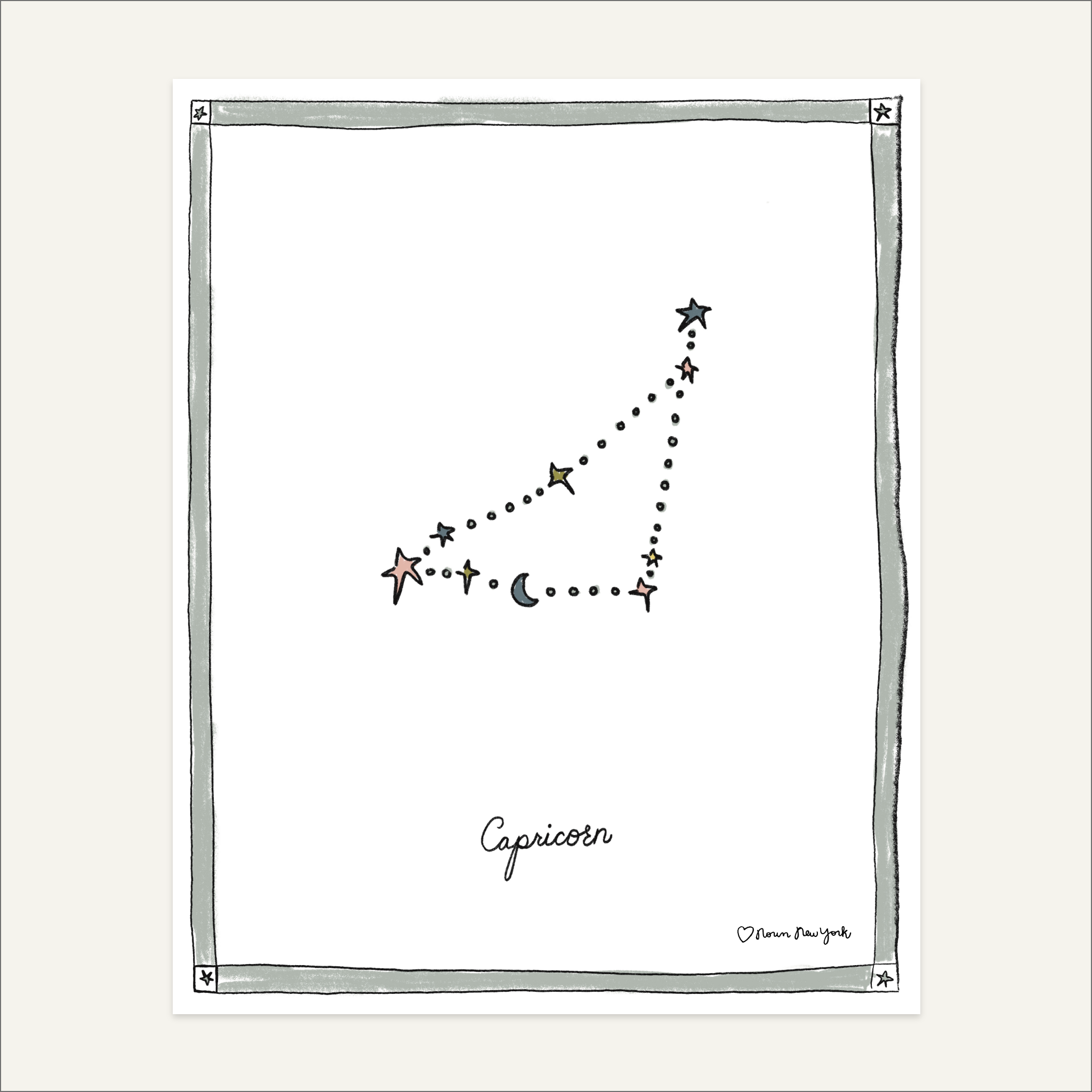 The Zodiac Collection | Capricorn (December 22 – January 19)