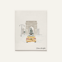 Load image into Gallery viewer, City Prints | Washington Square Park Holiday Scene