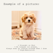 Load image into Gallery viewer, Custom Pet Portrait