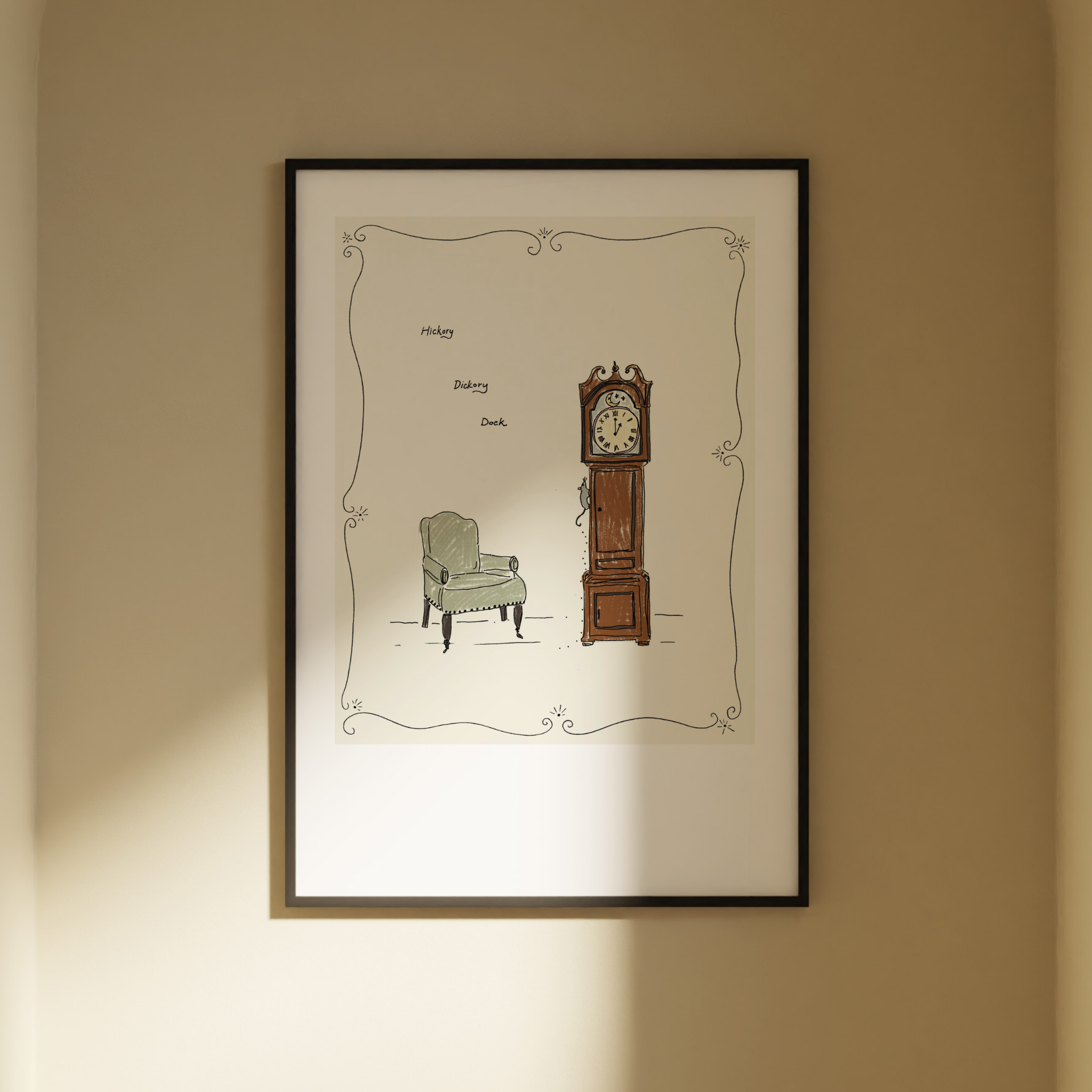 Nursery Art | Set of 4 Nursery Rhyme Artist Prints