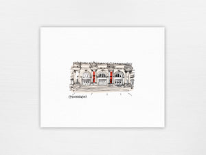 NYC Storefront Illustrations | The Metropolitan Museum of Art Print