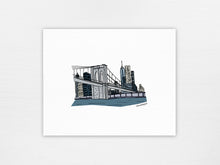 Load image into Gallery viewer, NYC Illustrations | Brooklyn Bridge Print