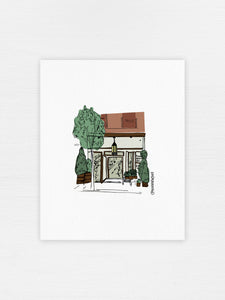 NYC Storefront Illustrations | Belfry Print